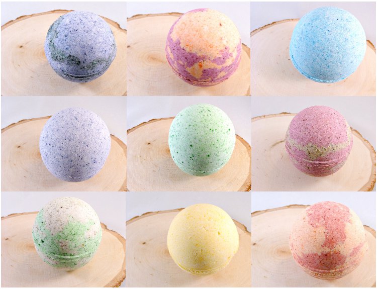 20 Bath Bombs, You Choose Scents, Bulk Bath Bombs on Luulla